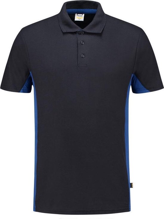 Tricorp Poloshirt Bicolor 202004 Navy/Blauw - Maat 3XL