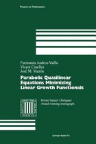 Parabolic Quasilinear Equations Minimizing Linear Growth Functionals