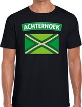 Achterhoek en vlag festival t-shirt zwart heren M