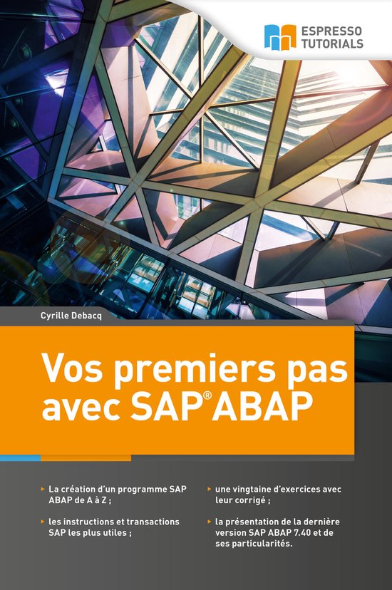 Vos premiers pas avec SAP ABAP - cover