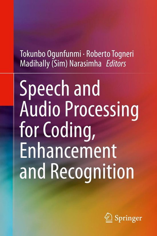 Engineering (R0) - Speech and Audio Processing for Coding, E ... - cover