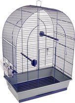 Flamingo Vogelkooi Klara 2 Grijs/Blauw - Grijs - 45 x 28 x 62.5 cm
