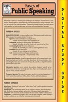 Blokehead Easy Study Guide - Public Speaking (Blokehead Easy Study Guide)