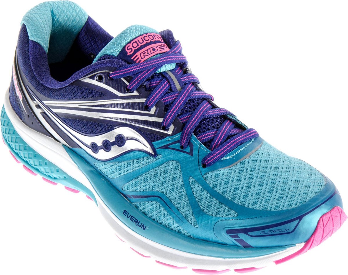 Saucony Ride 9 Hardloopschoenen – Vrouwen Blauw