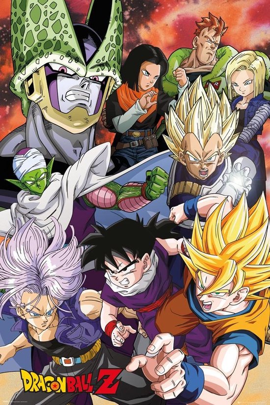Dragon Ball Z Poster Cell Manga Anime 61 X 91 5 Cm Bol Com
