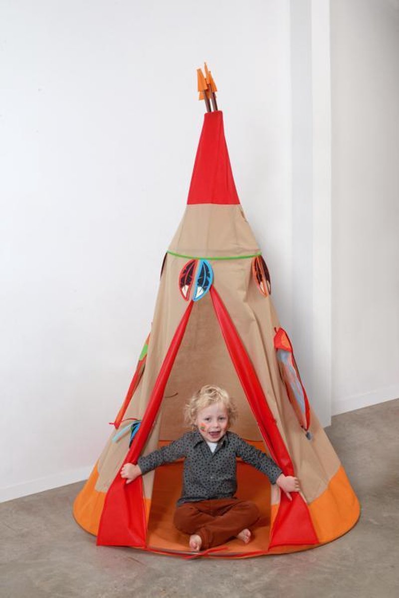 | Scratch Indianentent Toizz | Teepee Indian Tent Outdoor Play Mamamemo Brands