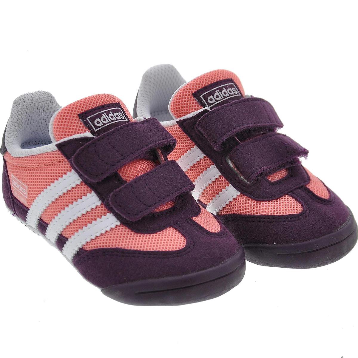 Adidas Sneakers Dragon L2w Crib Meisjes Paars/roze Mt 21 | bol.com