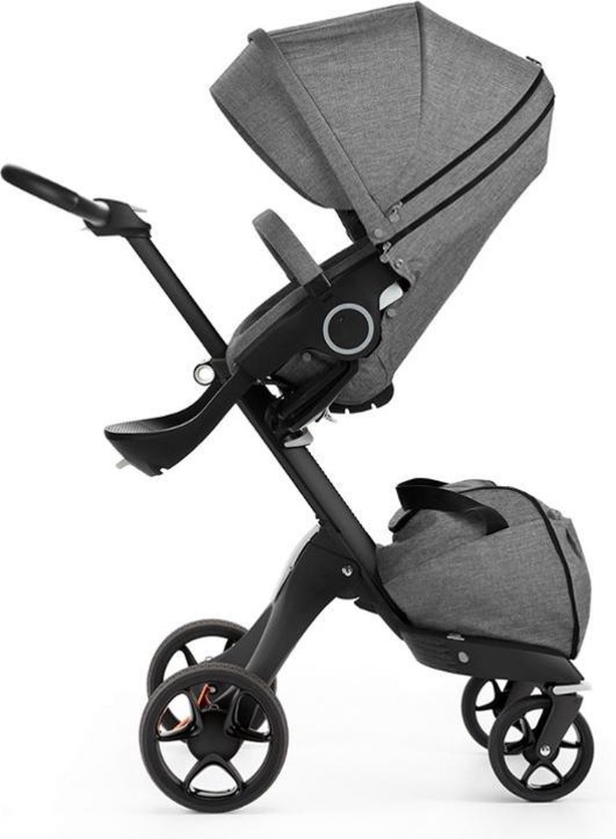 Stokke® Xplory® V5 Kinderwagen Black - Black Melange
