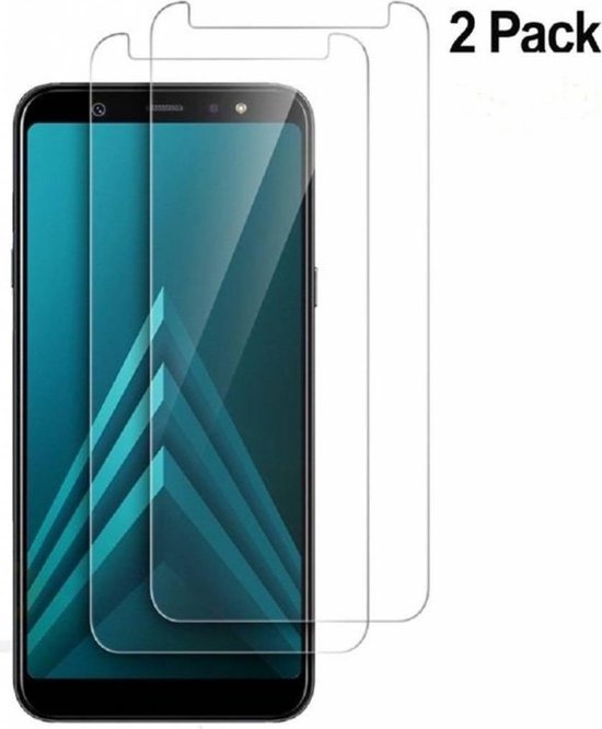 obliviate-shop.nl 2 Stuks Geschikt voor Samsung Galaxy A6 (2018) Beschermglas Tempered glass / Screenprotector