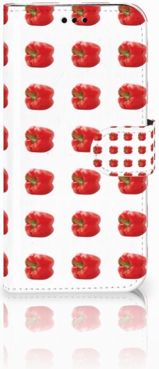 Samsung Galaxy J5 2017 Book Cover Paprika Red
