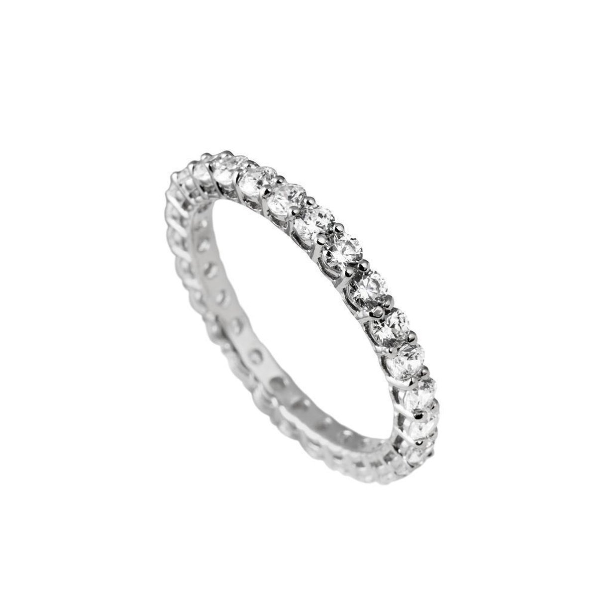 Diamonfire Zilveren Combinatiering Maat 16.5 - Collectibles Zirkonia Eternity 814.0190.165