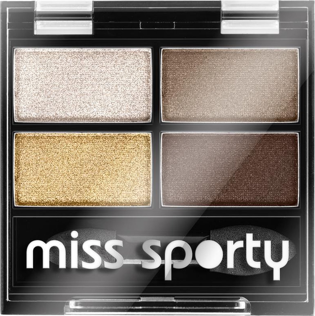 Miss Sporty Studio Color Quattro Oogschaduw Palette - 413 100% Golden
