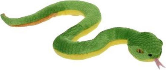 aansporing Lijkt op criticus Pluche groene slang knuffel 42 cm | bol.com
