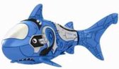 Robofish pirate blauw met kasteel en 2 stukken koraal