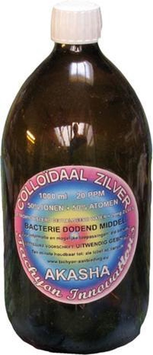 Akasha Voedingssupplementen Colloidaal Atomisch Zilver 1000ml