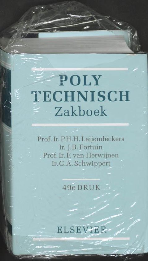 Polytechnisch Zakboek - cover
