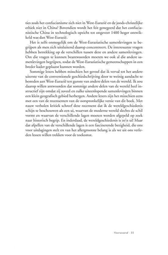 Pagina met tekst, beginnend met 'ties zoals het Confucianisme zich niet in West-Eurazië...' en eindigend met '...de toekomst.'