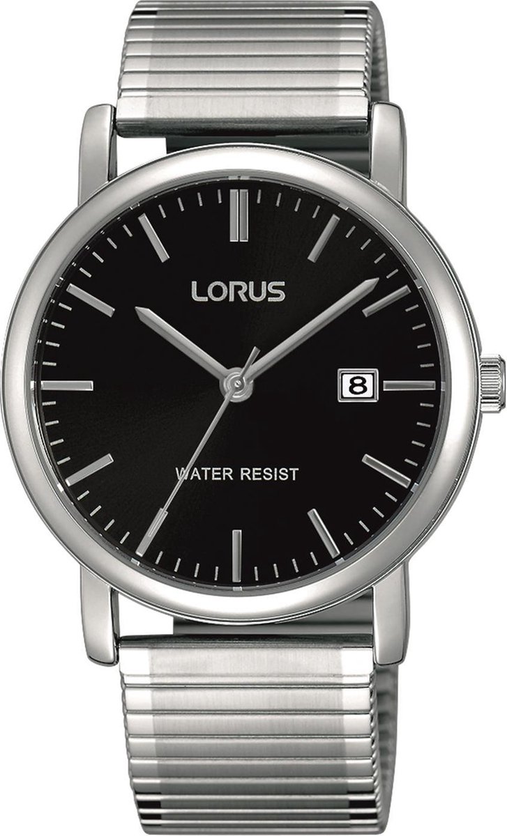 Lorus RG857CX9 horloge heren - zilver - edelstaal