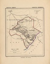 Historische kaart, plattegrond van gemeente Posterholt in Limburg uit 1867 door Kuyper van Kaartcadeau.com