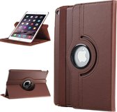 geschikt voor Apple iPad  Air (iP 5)  Case met 360° draaistand cover hoes kleur Bruin