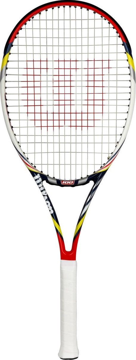 WILSON STEAM 100 BLX2 - Tennisracket - Volwassen - L3 - Wit | bol.com