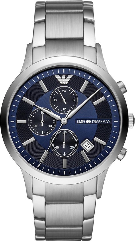 Emporio Armani Zilverkleurig Mannen Horloge AR11164 | bol.com