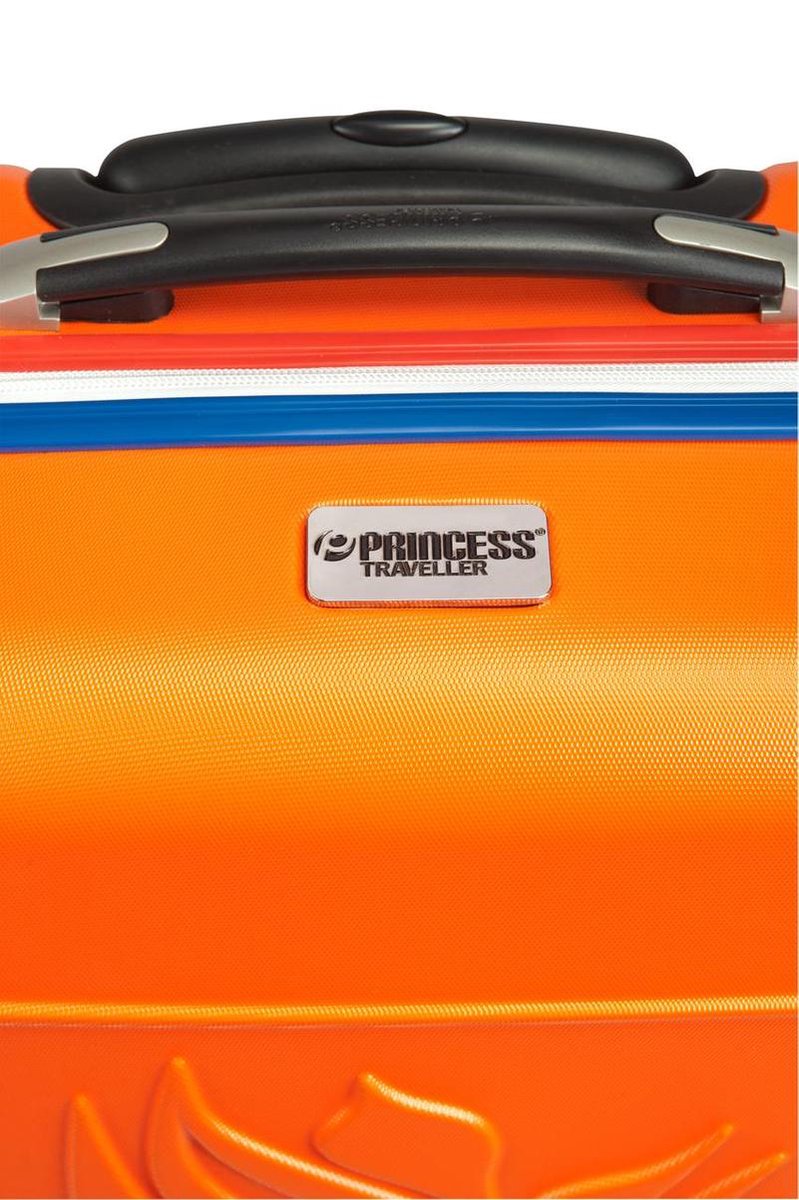 Princess Traveller TeamNL - Handbagagekoffer - Oranje - Deluxe - S | bol.com