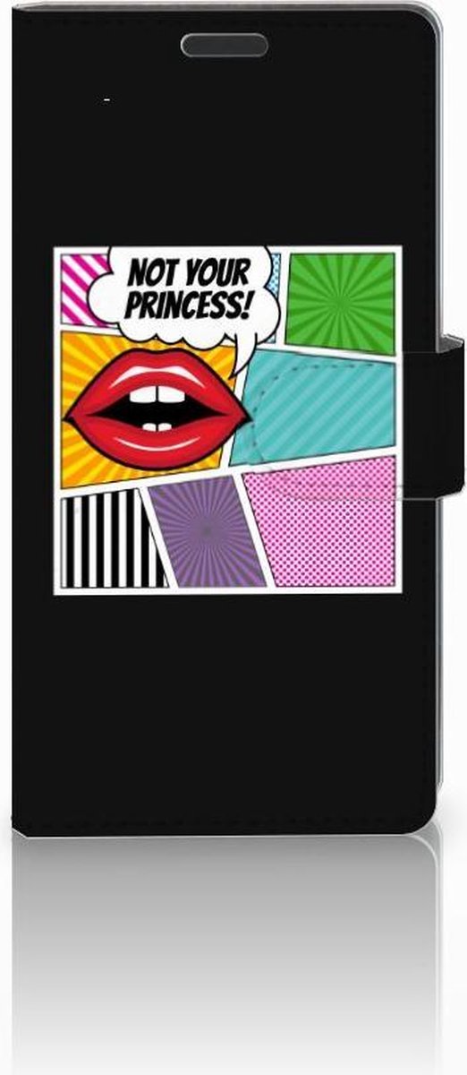 Sony Xperia Z3 Wallet Case met Pasjes Popart Princess
