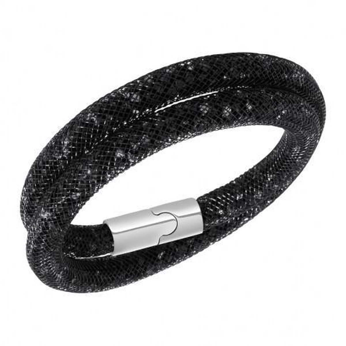 Bracelet Swarovski Stardust noir 38 cm 5102553 | bol.com