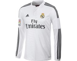 Geld rubber Huiswerk maken gangpad Adidas Real Madrid thuis shirt wit lange mouw maat L | bol.com
