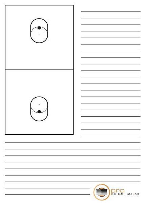 Netball papier entraîneur