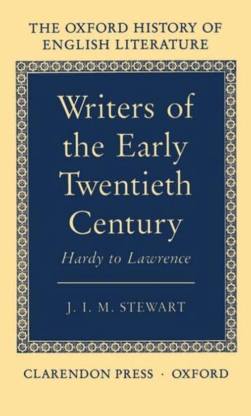 ISBN Writers of the Early Twentieth Century ( Hardy to Lawrence ), 714 pages