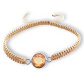 Montebello Armband Cate - Dames - 925 Zilver - Zirkonia - Ø10 mm - 18 cm - Aanpasbaar