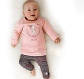 Ducky Beau LEGGING / DALE19 / HEARTS maat 74