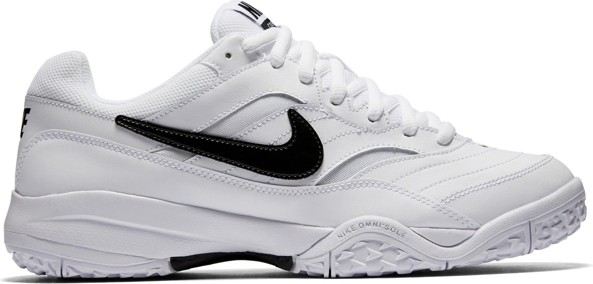 Nike Court Lite Omni - Tennisschoenen - Heren - White/Black-Medium Silver -  Maat 42,5 | bol.com