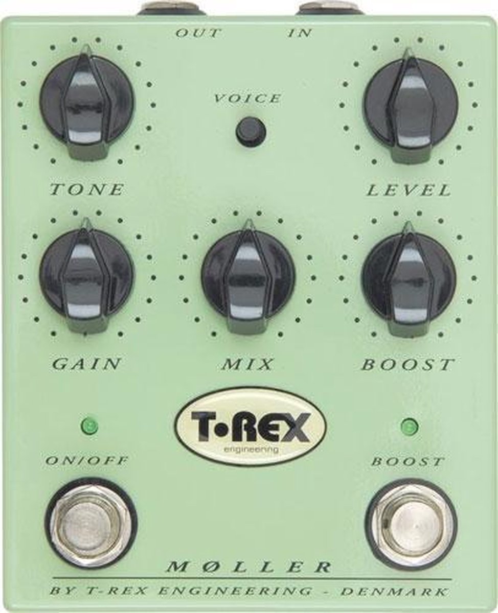 T-Rex Moller 2 classic overdrive pedaal met clean boost
