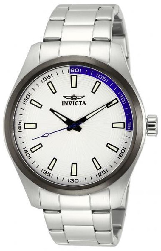 Invicta Specialty 12826 - Horloge - Heren - Zilverkleurig - Quartz - Ø 45 mm