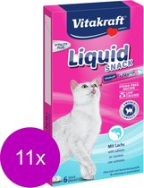 Vitakraft Cat Yums 40 g - Kattensnack - 9 x Kip&Kattenkruid