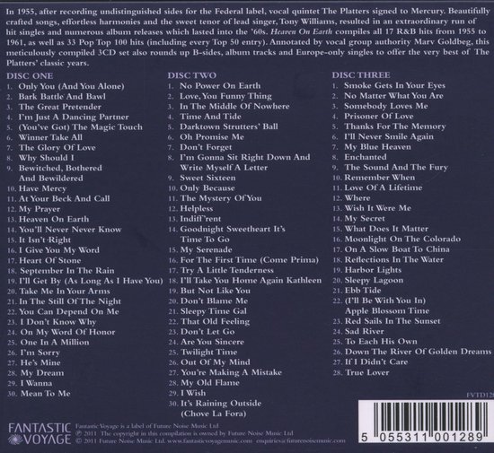 Heaven On EarthClassic Mercury, Platters CD (album) Muziek