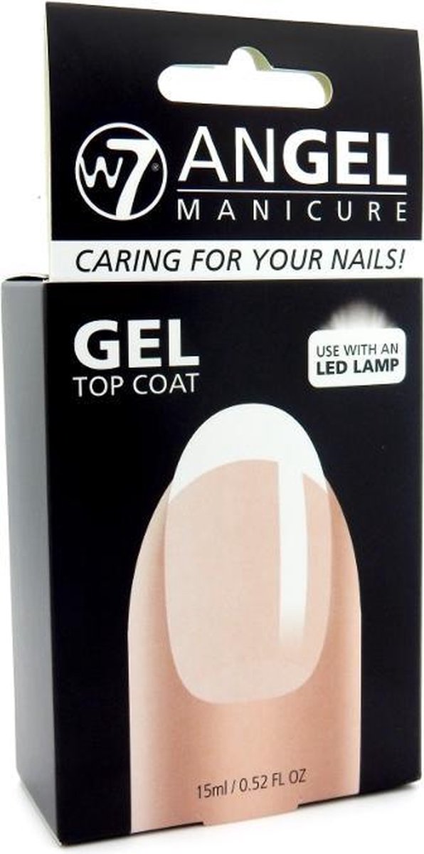 Goedkoopste W7 Angel Manicure Gel UV Nagellak - Topcoat