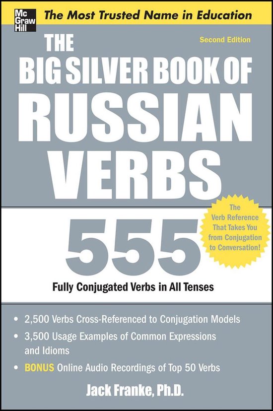 The Big Silver Book of Russian Verbs, 2nd Edition - cover
