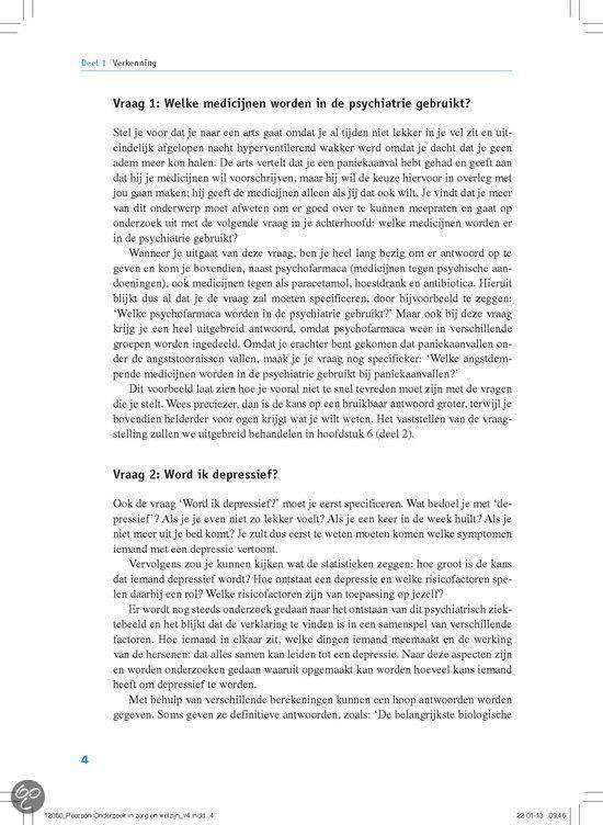 Onderzoek in zorg en welzijn