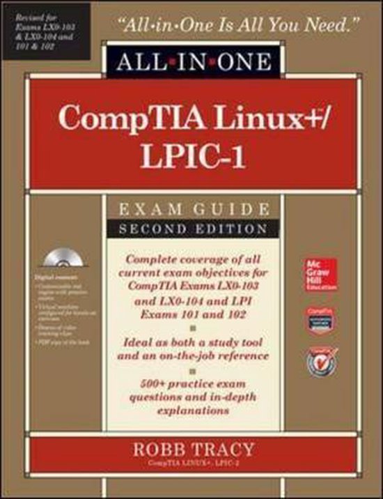Comptia Linux+/Lpic-1 Certification All-In-One Exam Guide (E ... - cover