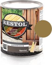 RESTOL Wood Oil Satin Gloss Garden Wood Green / Tanalith Green