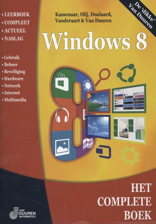 Cover van het boek 'Windows 8' van Peter Kassenaar
