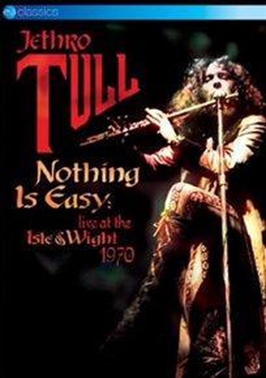 Cover van de film 'Jethro Tull - Nothing Is Easy: Live At The Isle & Wight 1970'