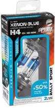 Lampenset H4 Xenon blue - 12 Volt - 100/80 Watt - +50% meer licht -P43t- 5000k - autolamp