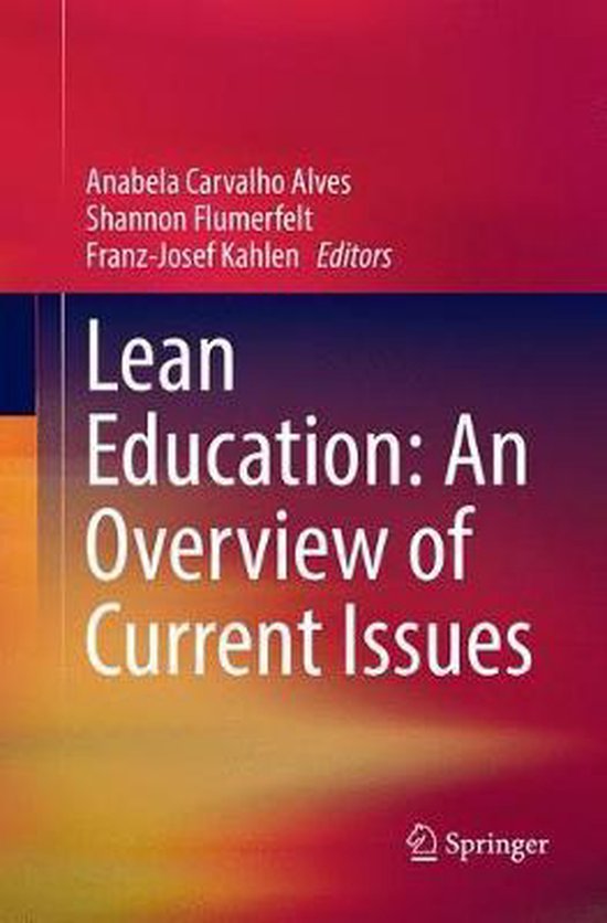 Lean Education: An Overview of Current Issues - cover