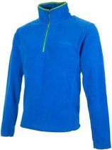 Campri Micro Fleece Pully met 1/4 rits - Sporttrui - Jongens - Maat 176 - Blauw