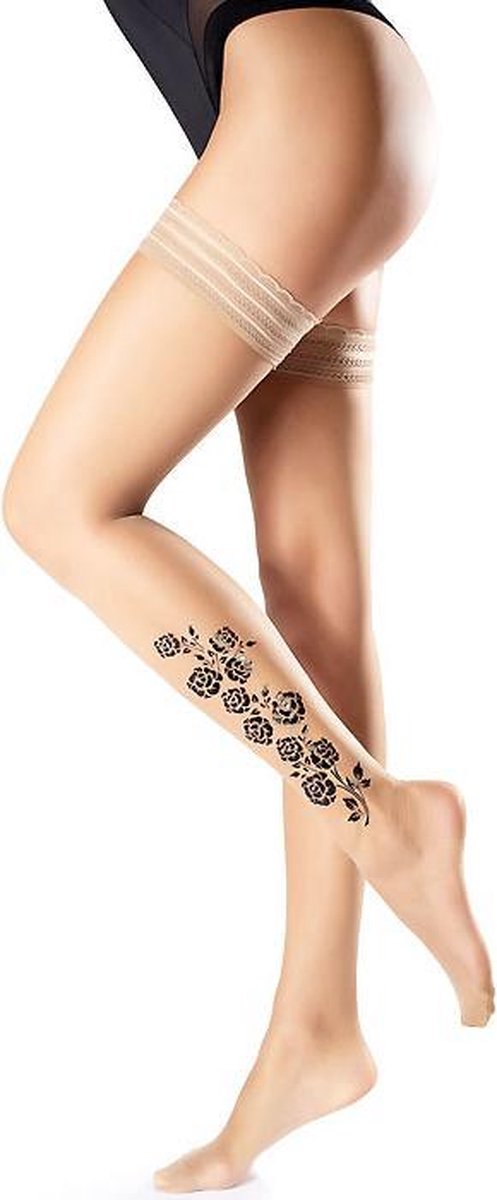 Oroblu Bas Chic Up Kousen Denier 15 - Nude - Maat 38/40